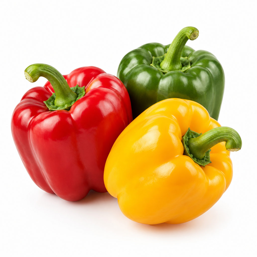 Fresh bell peppers