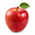 A single fresh apple